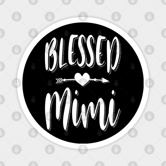 Cute Arrow Blessed Mimi Gift Thanksgiving Magnet by cidolopez